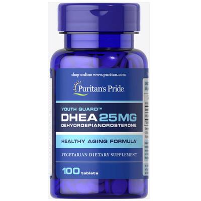 普丽普莱DHEA25mg成人女性备孕大龄试管卵巢早衰青春素 美国进口
