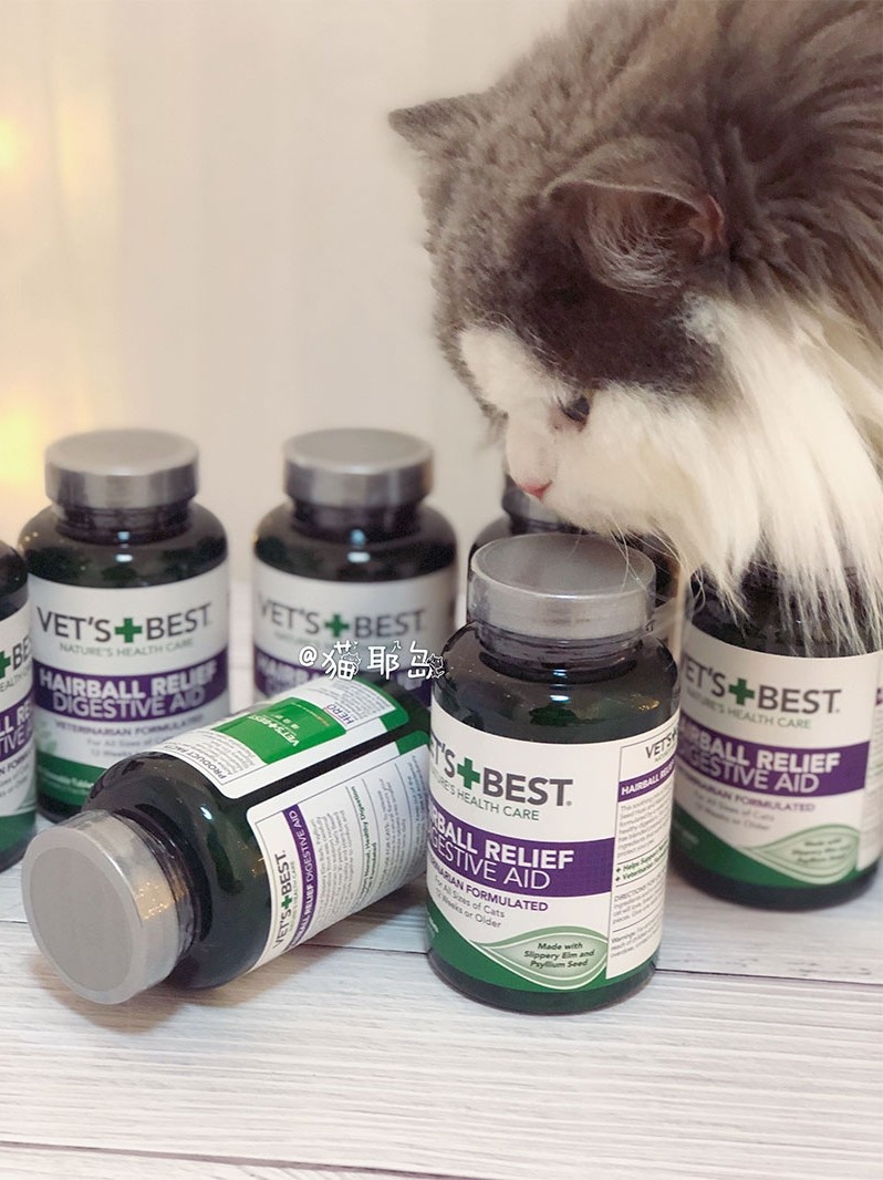 去毛球化毛片Vet'sBest猫图片