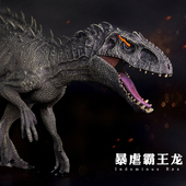 侏罗纪仿真暴虐霸王龙模型迅猛龙恐龙玩具狂暴龙儿童男生收藏礼物