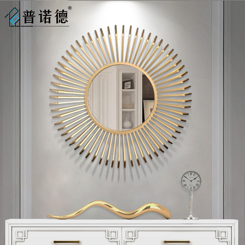 客厅背景墙面装饰挂件欧式立体墙饰玄关镜子墙壁挂饰创意铁艺壁饰|ruв категории Домашний быт, роспись - от Buy2taobao.com для оказания профессиональной услуги покупки агента Taobao