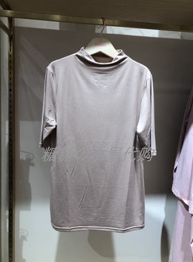 欧迪芬 国内代购 专柜正品女士小高领七分袖打底上衣OW3512