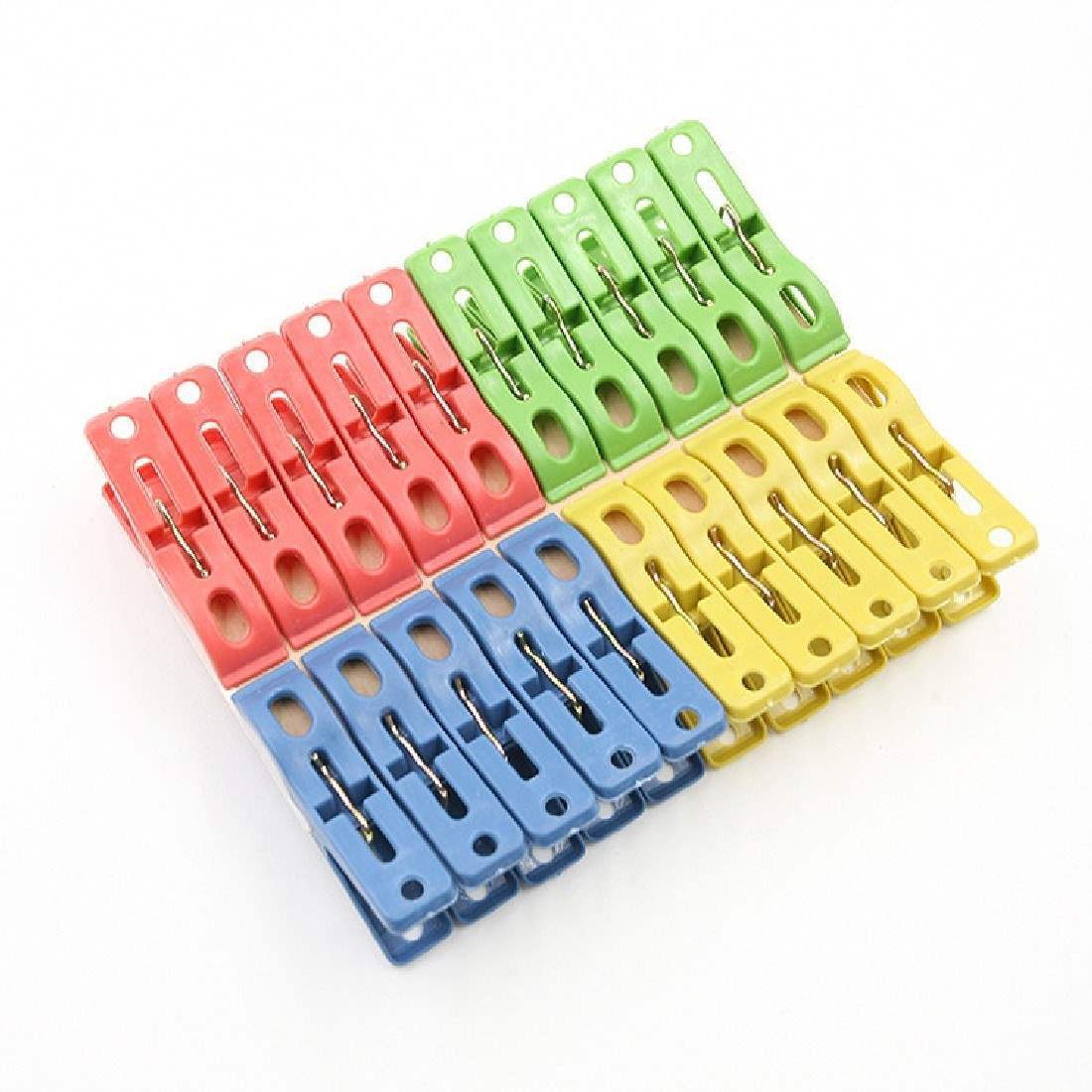 20pcs Laundry Clothes Pins Hanging Pegs Clips Heavy Duty Cl 3C数码配件 BNC头 原图主图