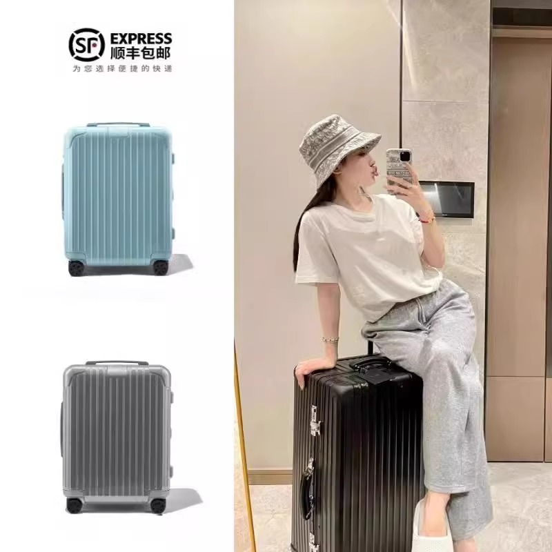 99新Rimow日a默瓦行李箱20寸登机箱Trunk方胖子31寸旅行箱托运箱