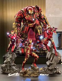 特价处理！复仇者联盟钢铁侠手办【只发图中九款】潮玩摆件礼物