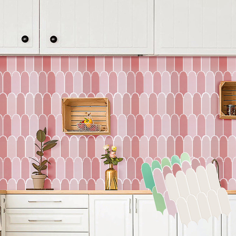 壁纸自粘3D立体墙贴墙纸瓷砖贴厨房防油贴纸防水自贴砖浴室卫生间,家居饰品,软装墙贴,淘宝优惠券,粉丝福利购,淘宝优惠卷