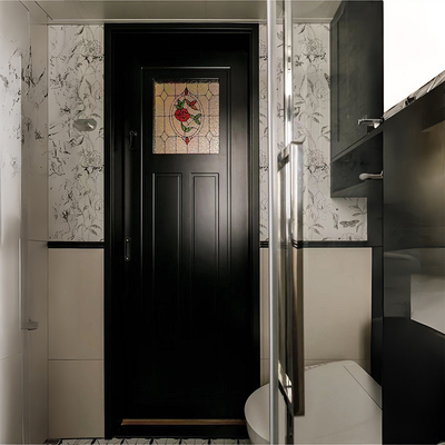 松木和室木喷漆平开定制卧室门