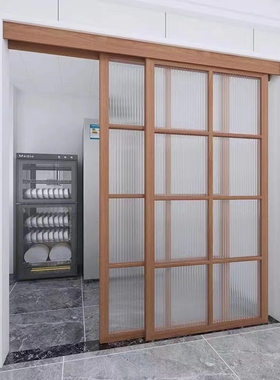 日式实木门格子门隔断门和室门定制新中式格子门移门玻璃门推拉门