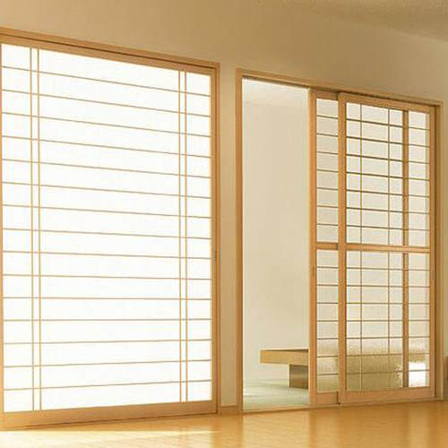 隔断推拉门日式全屋定制榻榻米门和室定做樟子松格子门吊轨玻璃门