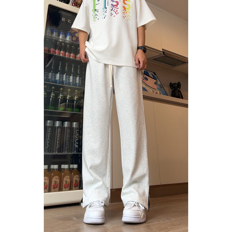 美式复古西裤垂坠感春秋款百搭冰丝西裤潮牌宽松休闲裤DY317-P55,男装牛仔裤,星座808A-1