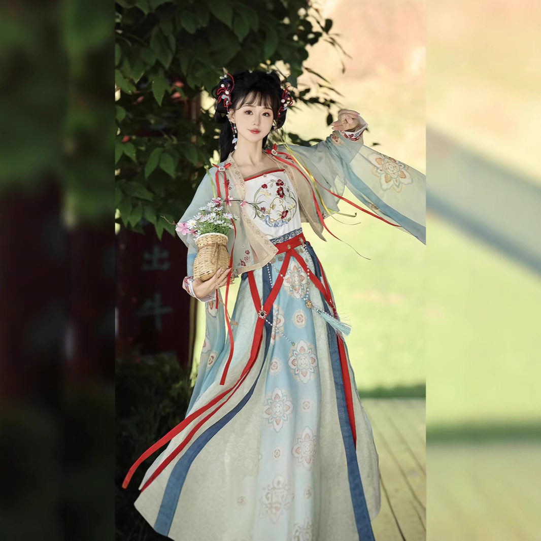 永夜妙言星河联名【凌妙妙】cos服同款日常虞书欣古装齐腰汉服女