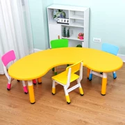 Kích thước trẻ em Cửa hàng dành cho bà mẹ và trẻ em mẫu giáo giải trí Bàn ghế trẻ em viết bàn mẫu giáo phòng trẻ em đôi - Phòng trẻ em / Bàn ghế