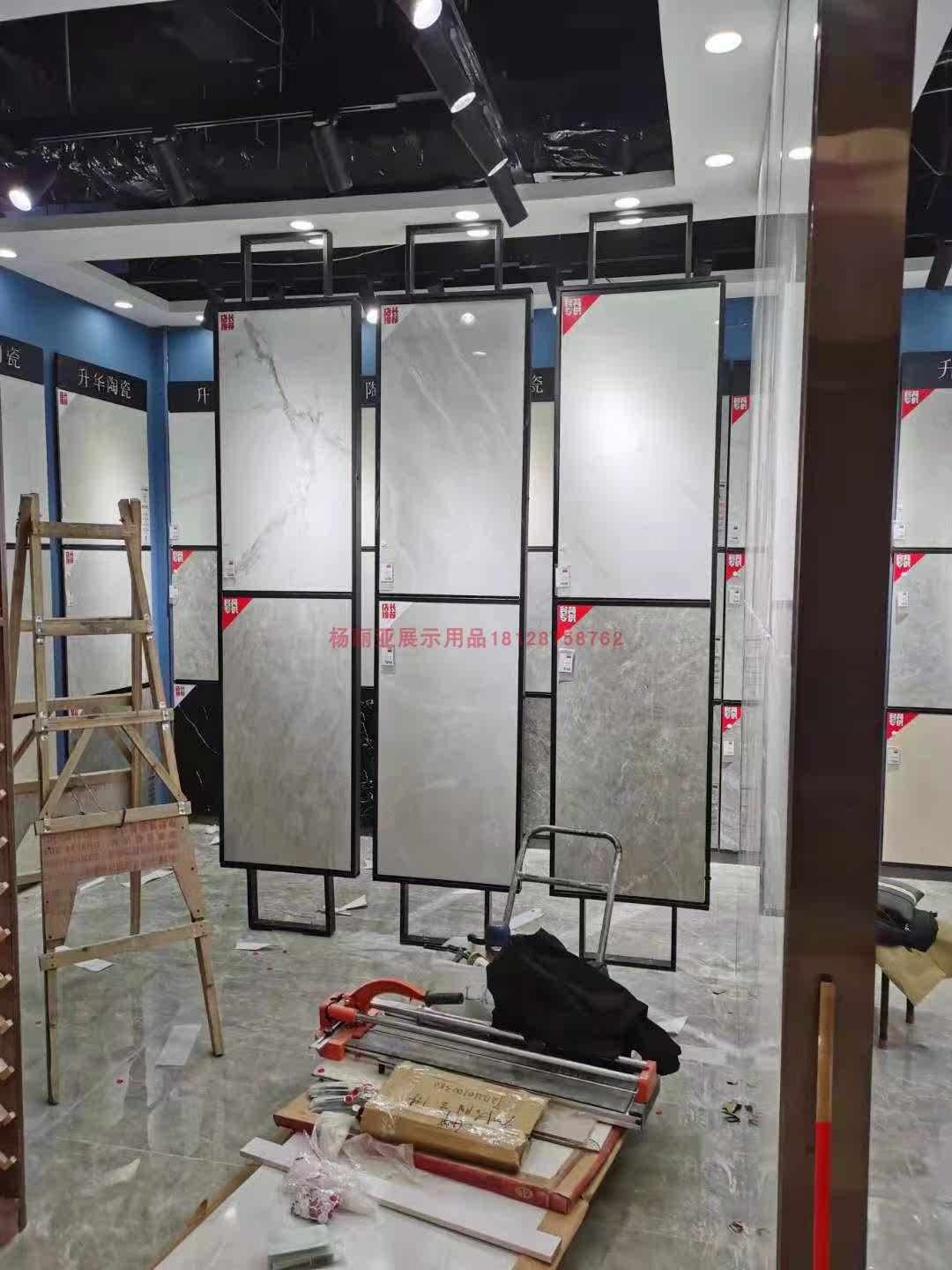 可调节展示架铁材多功能