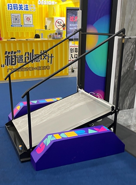 瓷砖瓷片地板流水防滑测试展示架