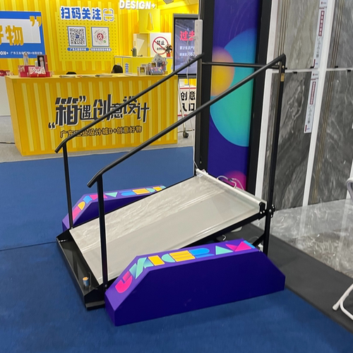 瓷砖瓷片地板流水防滑测试展示架