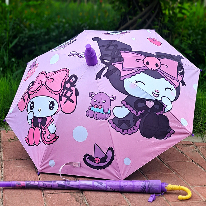 卡通儿童长柄伞全自动晴雨伞可爱动漫人物防晒遮阳伞幼儿园小学生