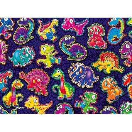 Ceaco - Glow in The Dark - Dinosaur Sticker Collage - 100