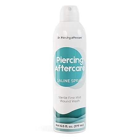 Dr. Piercing Aftercare Sterile Saline Spray- Sterile Sal