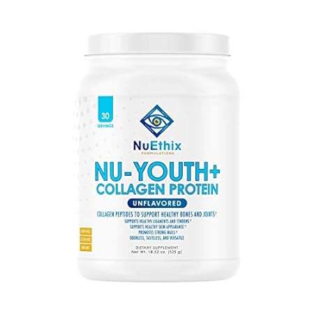 NuEthix Formulations Nu-Youth + Collagen Protein， Collage