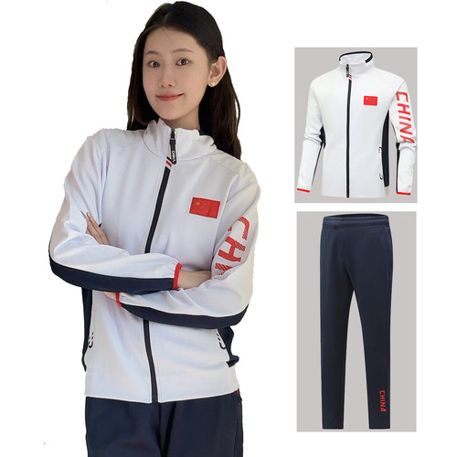 中国队运动服儿童武术训练服定制