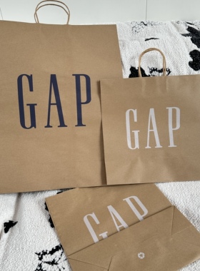 GAP专柜购物袋 全新正品服装手提袋 羽绒服袋