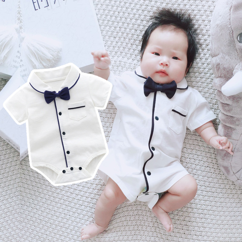 婴儿包屁衣2021年夏季新装礼服