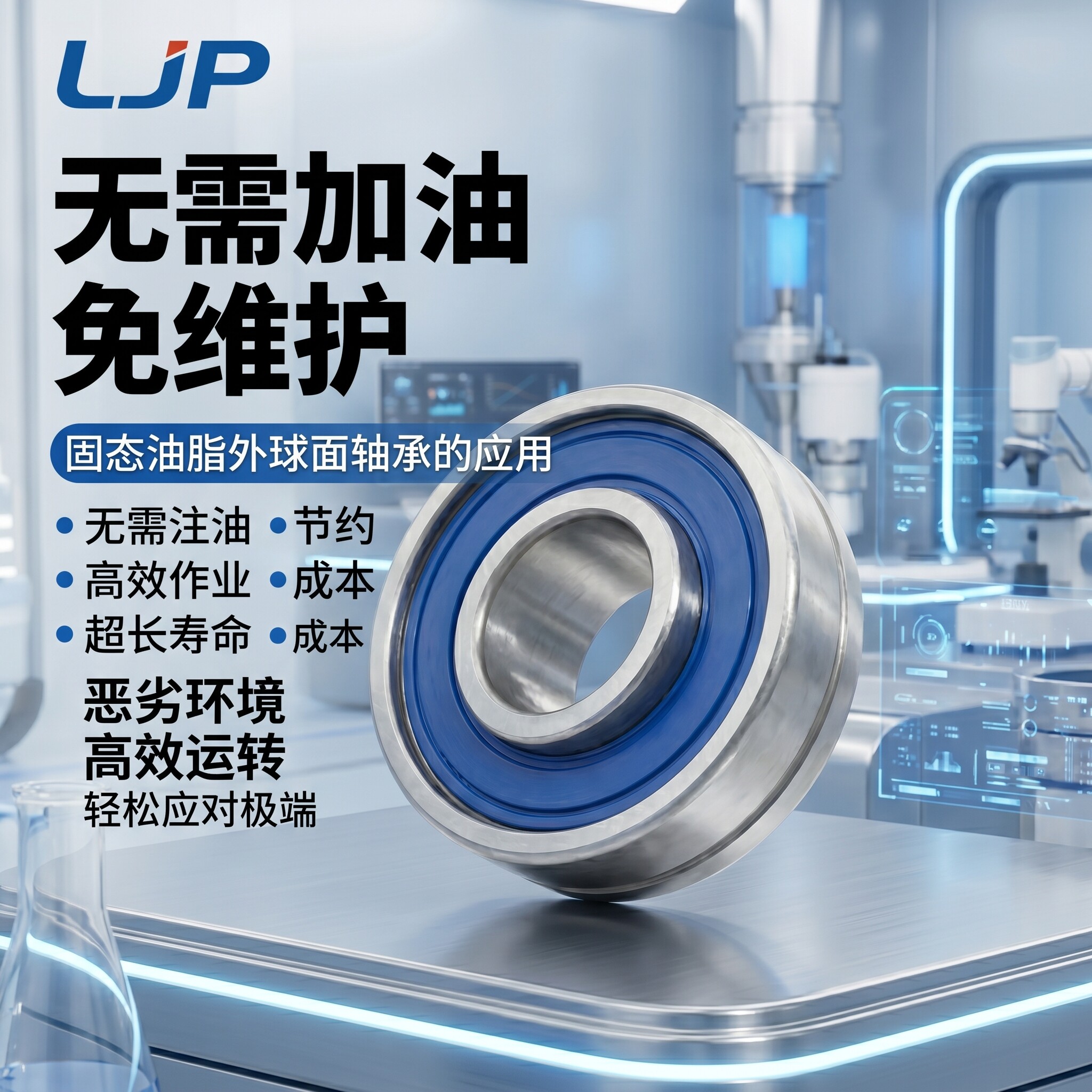 UC210增强型免维护防泥沙水耐腐蚀搅拌 收割机外球面轴承