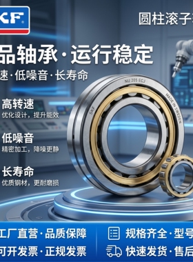 圆柱滚子轴承 进口轴承 瑞典SKF轴承 NJ313ECP 42313 NJ313ECP/C3