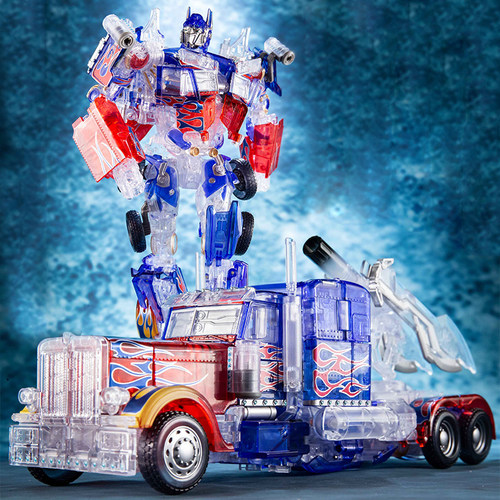 变形玩具 BS-01B透明擎天OP柱司令官 金刚奥意KO原大MPM04