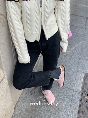 直筒长裤厚棉2022刺绣加绒