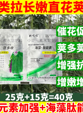 豆多收豆类拉长嫩直花荚宝豆角芸豆菜豆四季豆一整套正品专用药
