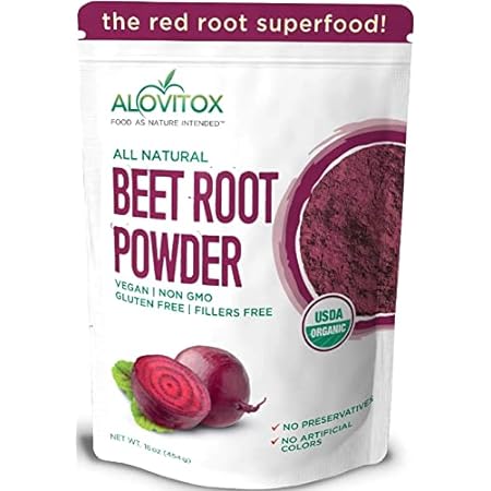 Alovitox Organic Beet Root Powder 16 oz | 100% Pure， Fres 五金/工具 电机配件 原图主图