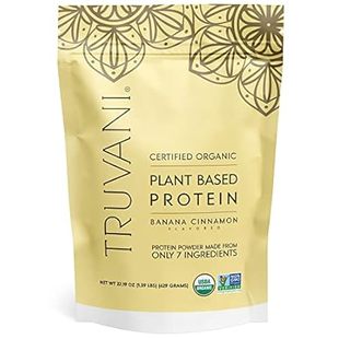 Truvani Vegan Pea Protein Powder | Banana Cinnamon | 20g
