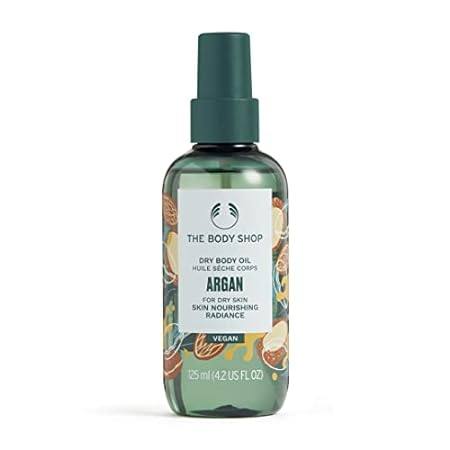 the body shop wild argan nourishing dry body oil – for dr