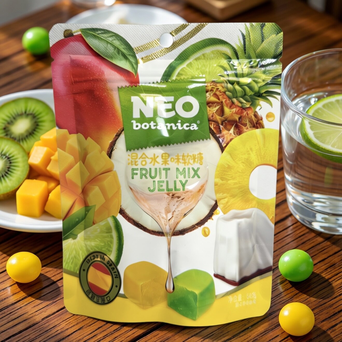 【限用日期2026.8.23】西班牙进口 NEO 混合水果味软糖