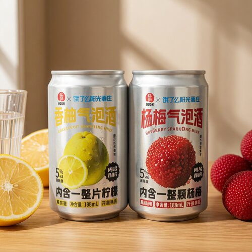 临期特价 开盖果实 香柚气泡酒/杨梅气泡酒【限用日期2026.8.2】