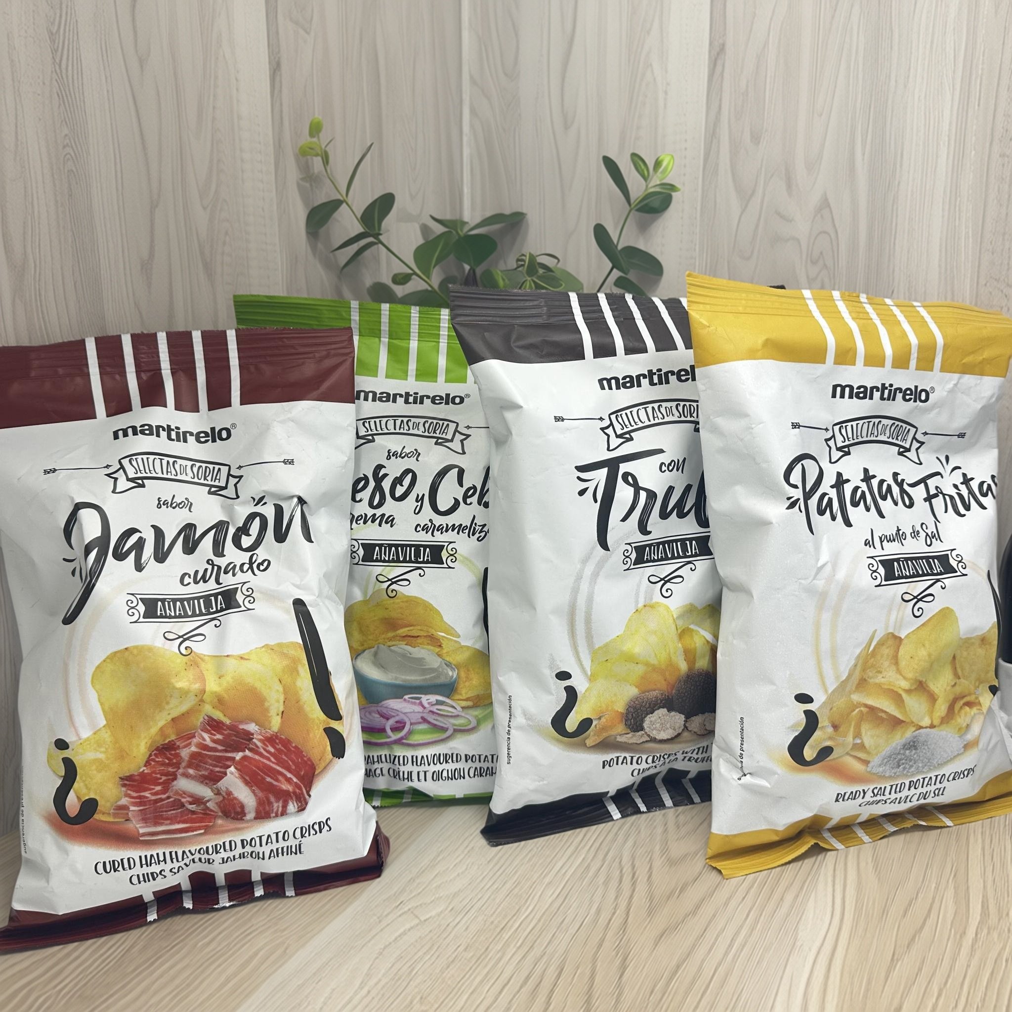 【限用日期2026.6.27】西班牙进口 松露味 烤肉味 盐味薯片系列
