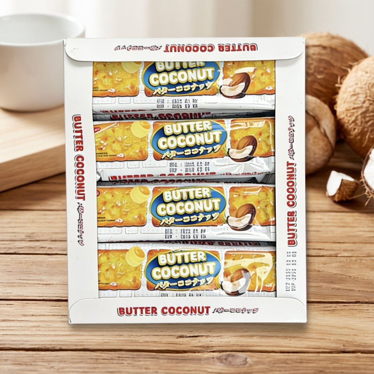 【限用日期2026.5.8】印度尼西亚进口 可旦 椰蓉黄油味饼干12条装