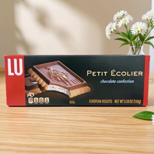 法国进口 LU露怡 牛奶巧克力饼干 限用日期2026.9.2