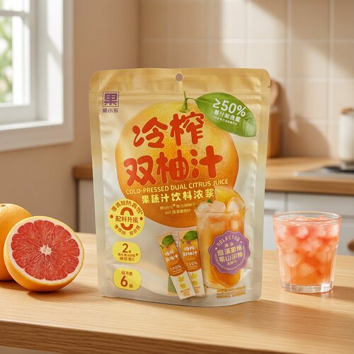 临期特价 冷榨双柚汁果蔬汁饮料浓浆【限用日期2026.10.20】