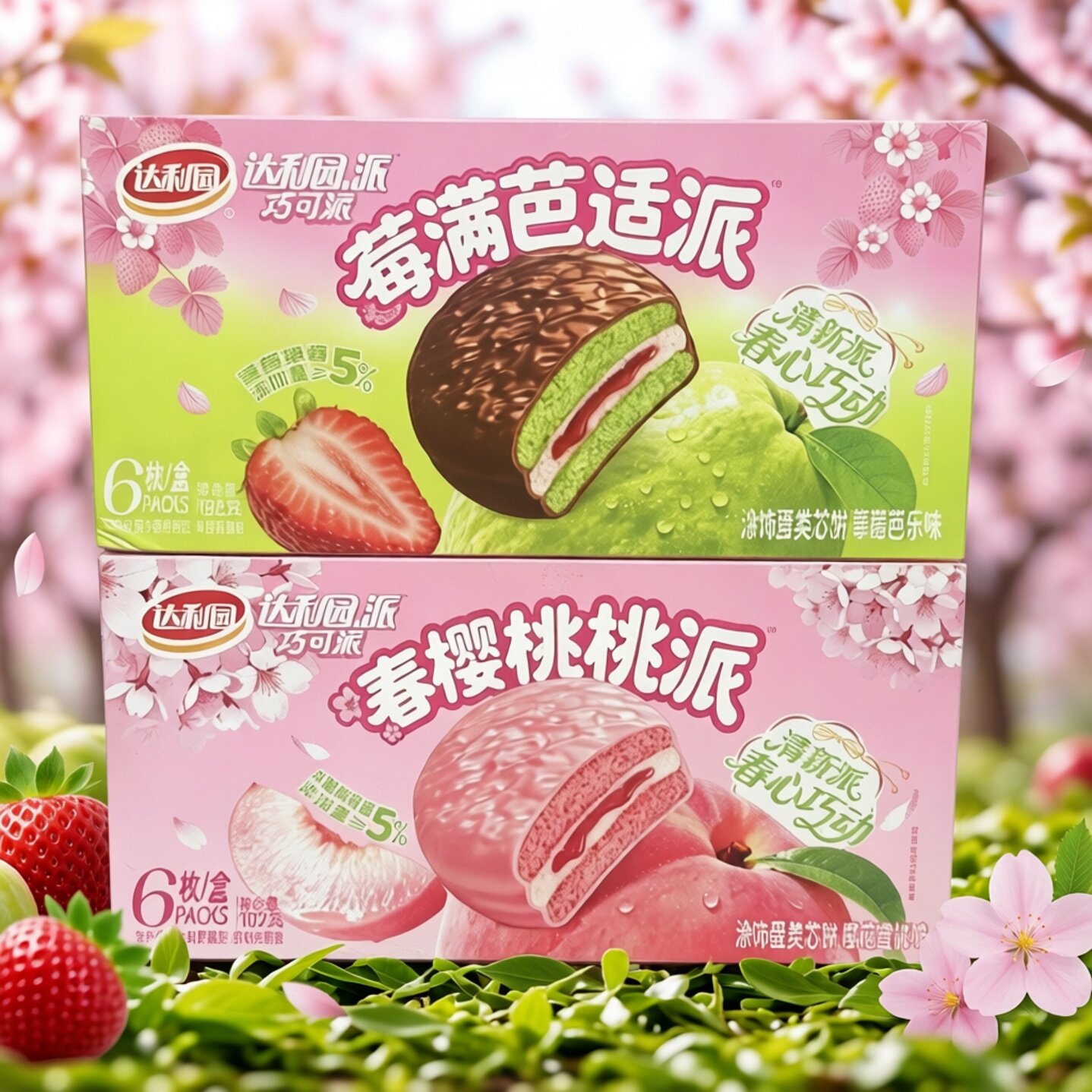 临期特价 春樱桃桃派 莓满芭适派【限用日期2026.11.21】