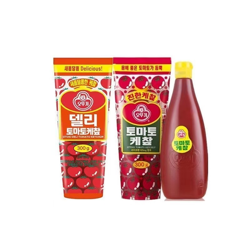 【限用日期2026.4.6】韩国进口 不倒翁德利番茄酱/番茄酱系列