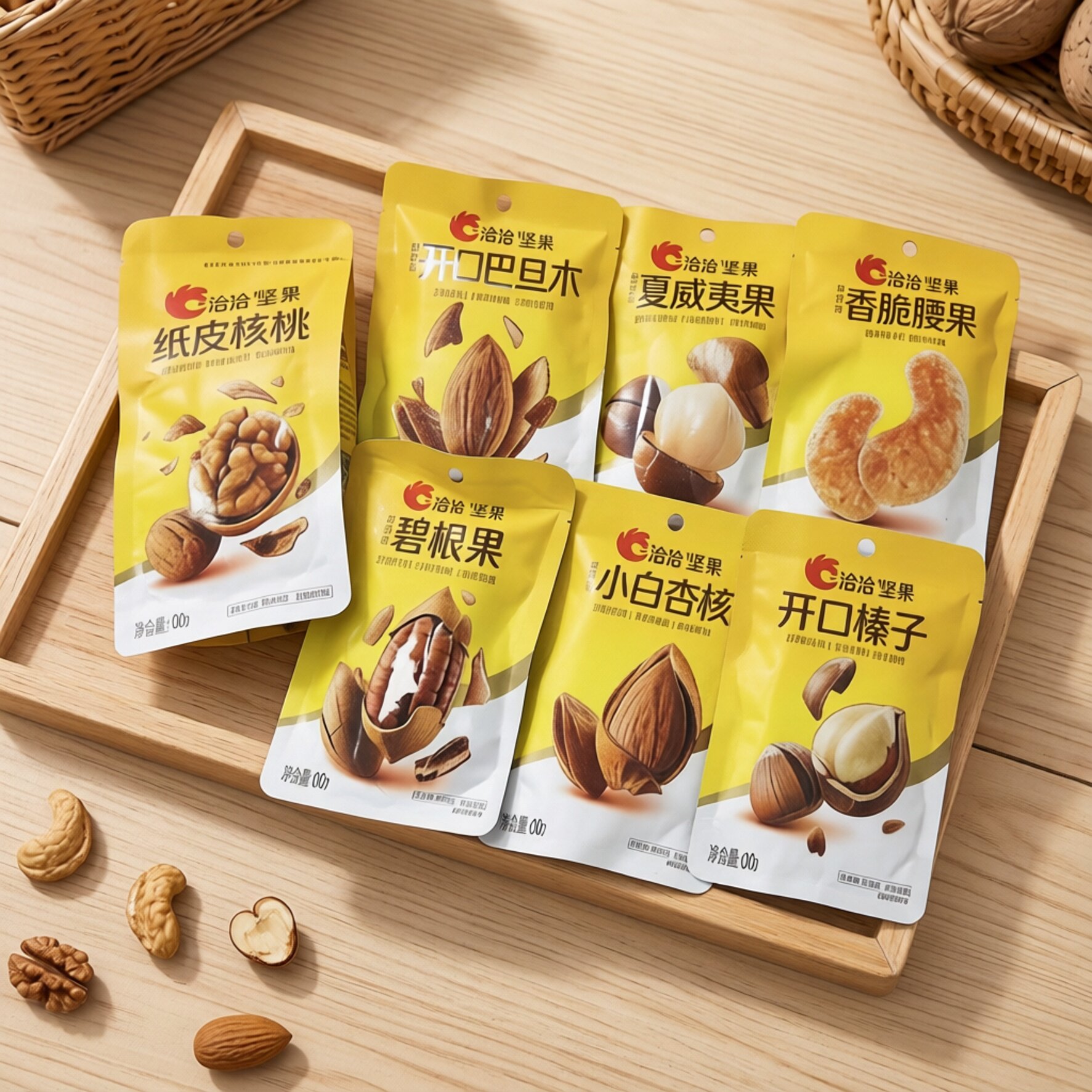 【限用日期2026.9.15】奶香碧根果 夏威夷果 巴旦木系列