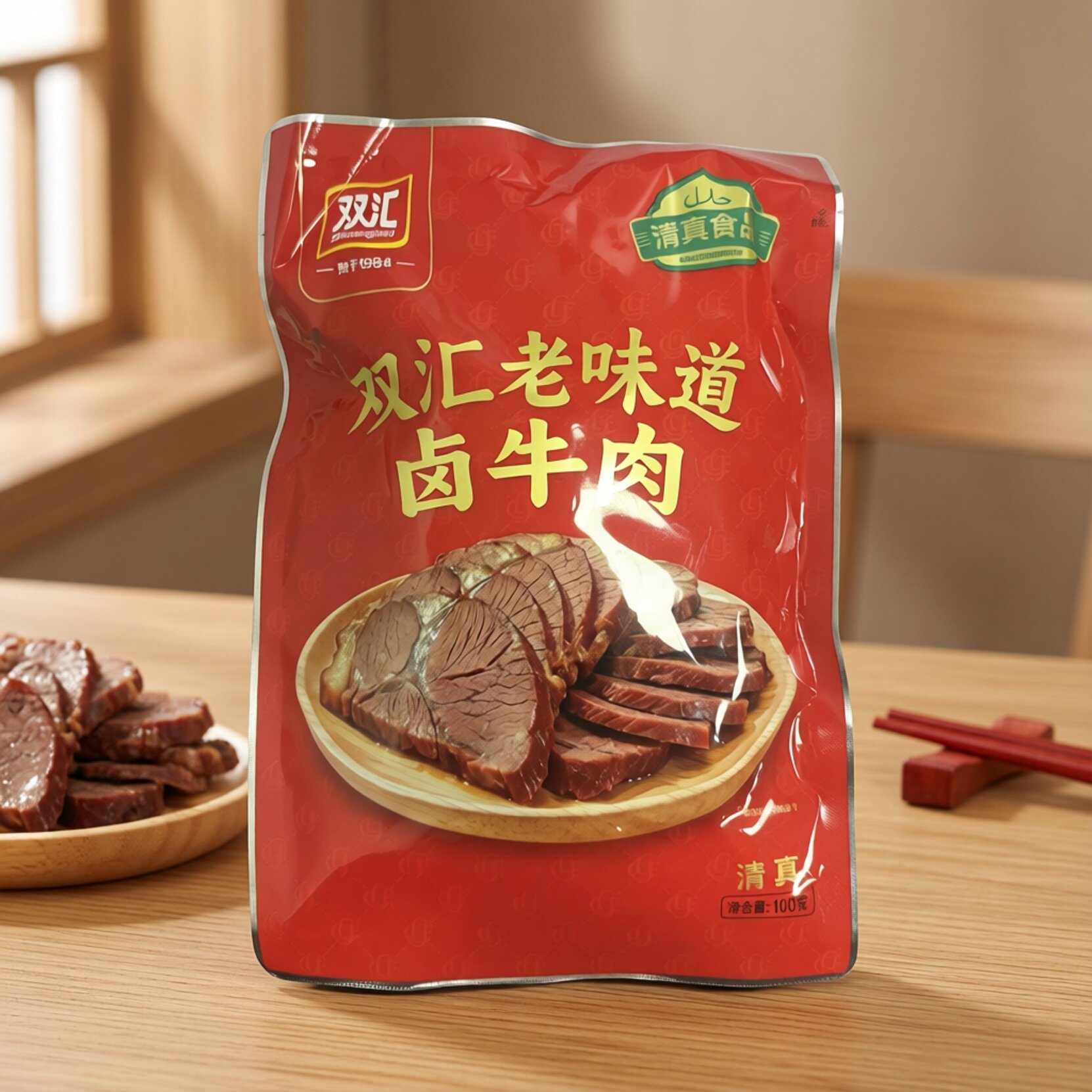 临期特价 双汇老味道酱卤牛肉【限用日期2026.10.24】