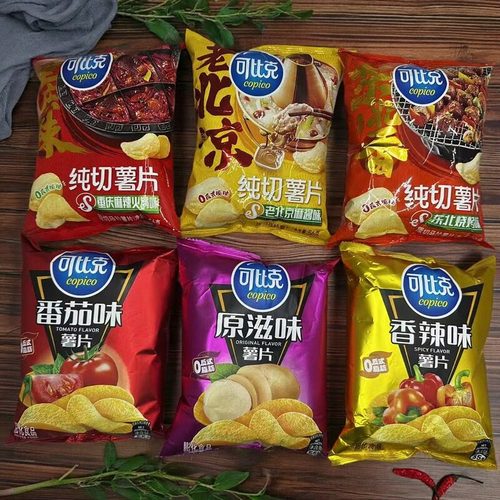 【限用日期2026.11.7】可比克薯片 番茄/烧烤/香辣/原味多口味