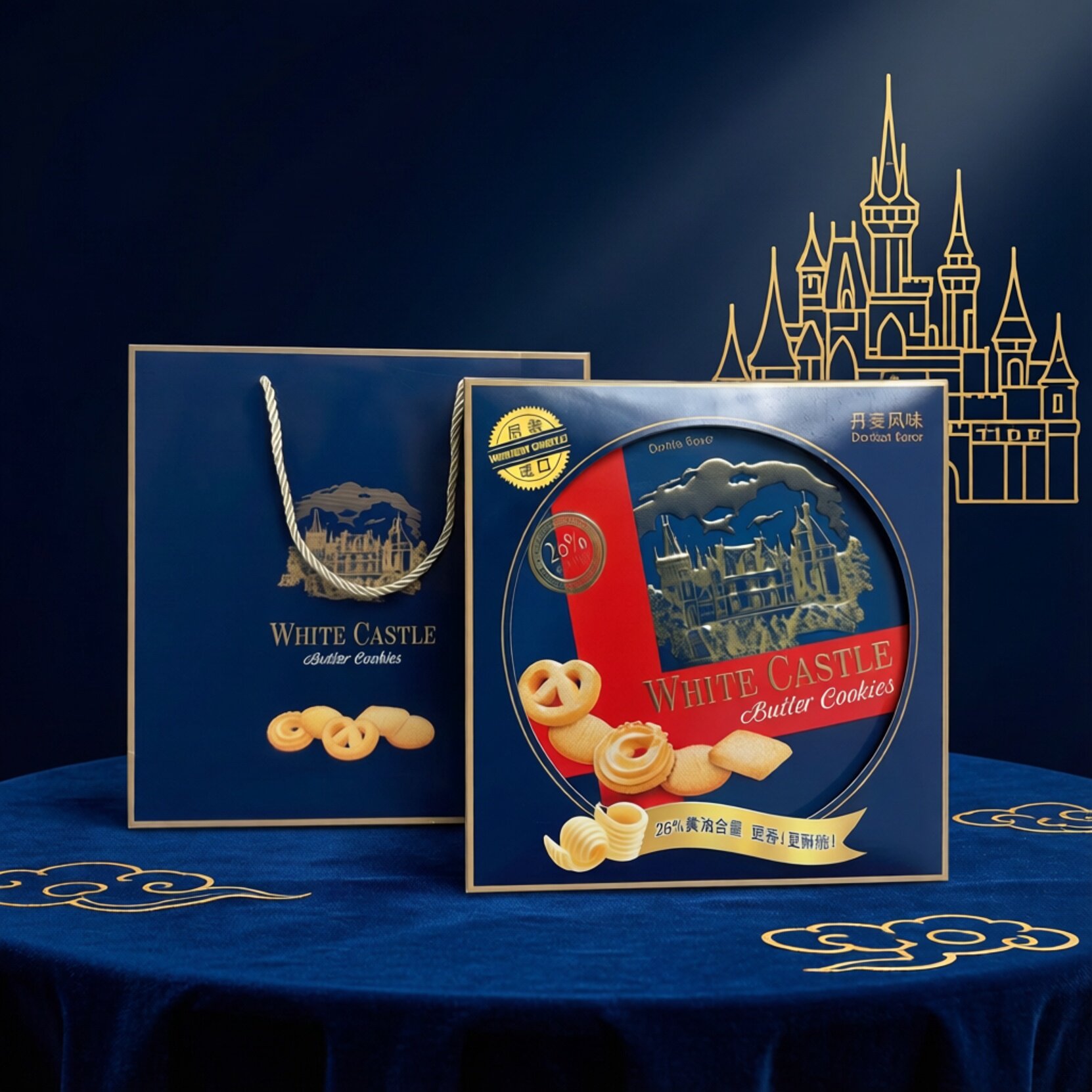 【限用日期2026.10.1】马来西亚进口 威卡思 黄油曲奇饼干礼盒