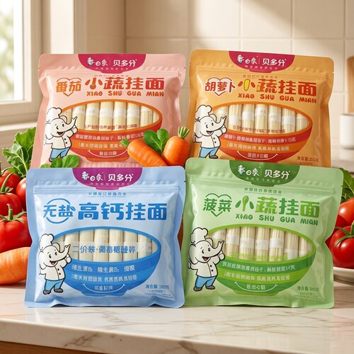 临期特价 白象胡萝卜味/番茄味/菠菜味小蔬挂面系列【2026.8.20】