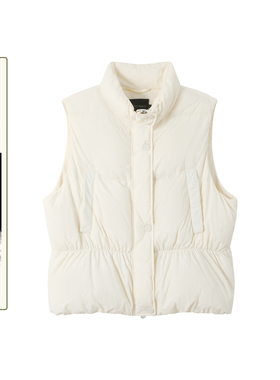 [小泡芙]bbfer本依凡冬款鸭绒羽绒服马甲新款马夹百搭外套0278