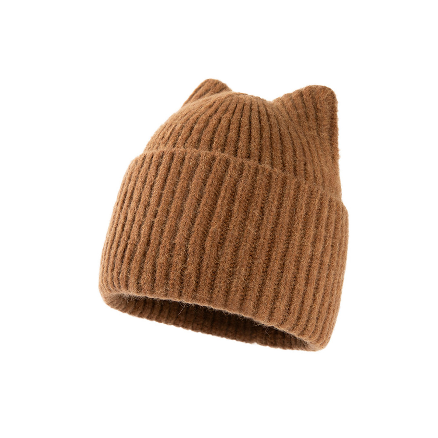 本依凡冬款保暖女士针织帽WSSMZ0024猫耳纯色帽子,服饰配件/皮带/帽子/围巾,帽子,淘宝优惠券,粉丝福利购,淘宝优惠卷