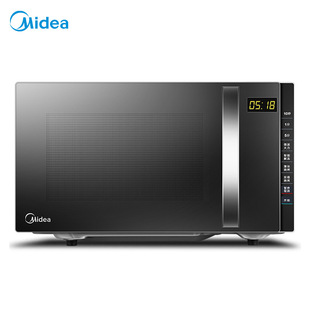 Midea L205C家用智能平板微波炉多功能光波蒸烤箱一体机 美