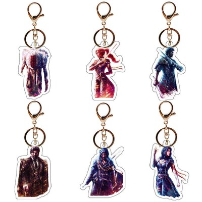 跨境新品 Expedition33 光与影33号远征队亚克力钥匙扣挂件礼物